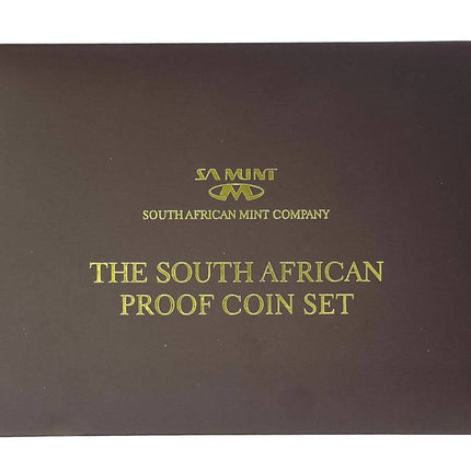 2015 South Africa Proof Coin Set in original mint box **Mintage ONLY 591**