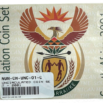 2001 South Africa Mint pack Circulation coin set***STILL SEALED***
