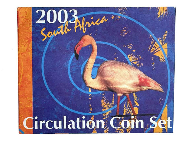 2003 South Africa Mint pack Circulation coin set (Mintage ONLY 1380)