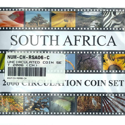 2006 South Africa Mint pack Circulation coin set (Mintage ONLY 715) ***STILL SEALED***
