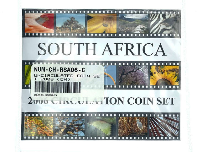 2006 South Africa Mint pack Circulation coin set (Mintage ONLY 715) ***STILL SEALED***