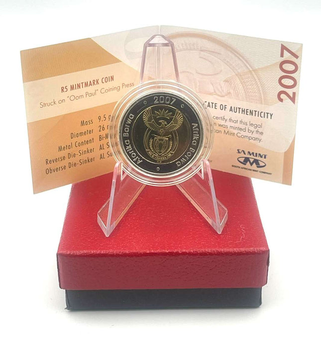 2007 Oom Paul Mintmark R5 *** Mintage ONLY 2354 *** With Certificate in original box