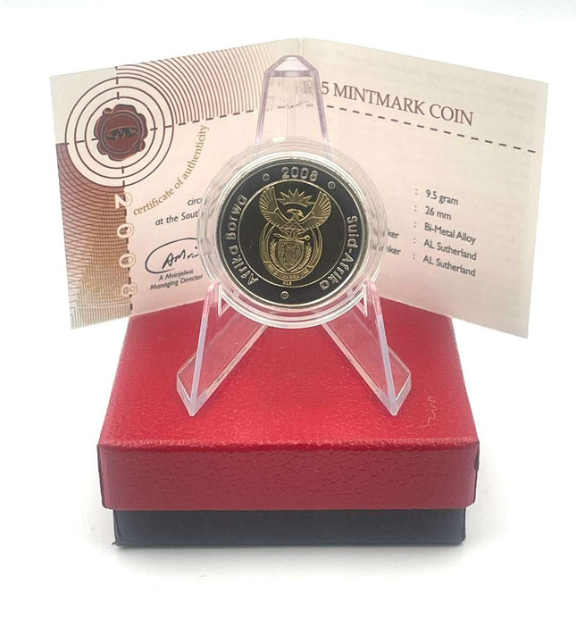 2008 Oom Paul Mintmark R5 - Mintage ONLY 2990 - With Certificate in original box