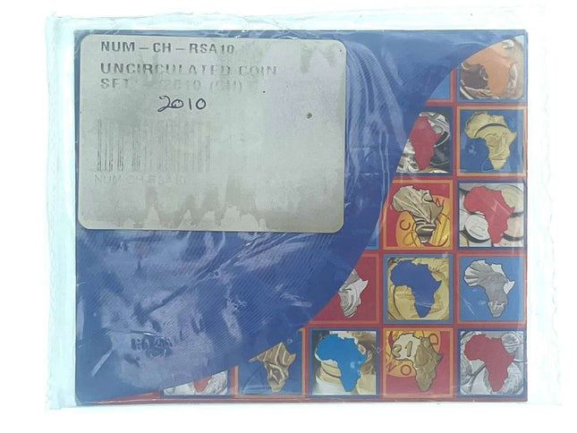 2010 South Africa Mint pack Circulation coin set (Mintage ONLY 672) ***STILL SEALED***