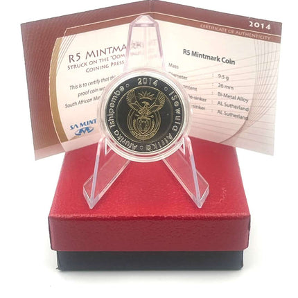 2014 Oom Paul Mintmark R5 *** Mintage ONLY 499 *** With Certificate in original box