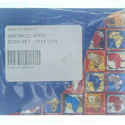 2014 South Africa Mint pack Circulation coin set (Mintage ONLY 505)