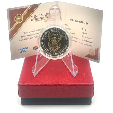 2015 Oom Paul Mintmark R5 *** Mintage ONLY 615 *** With Certificate in original box