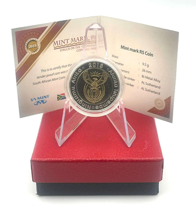 2015 Oom Paul Mintmark R5 *** Mintage ONLY 615 *** With Certificate in original box