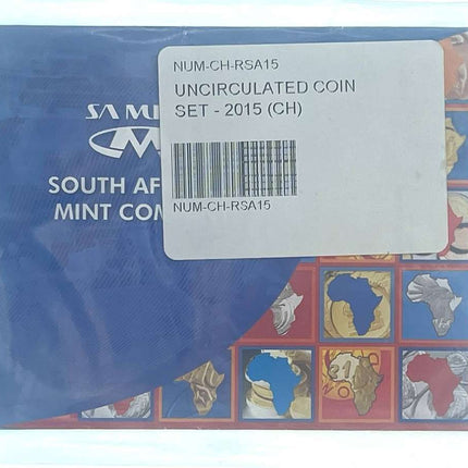 2015 South Africa Mint pack Circulation coin set (Mintage ONLY 522) ***STILL SEALED***