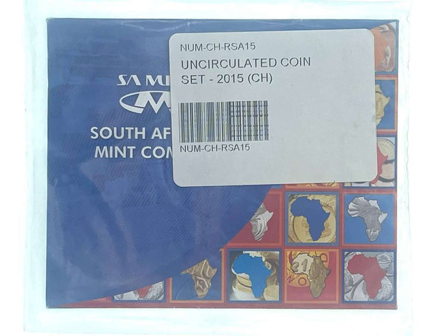2015 South Africa Mint pack Circulation coin set (Mintage ONLY 522) ***STILL SEALED***