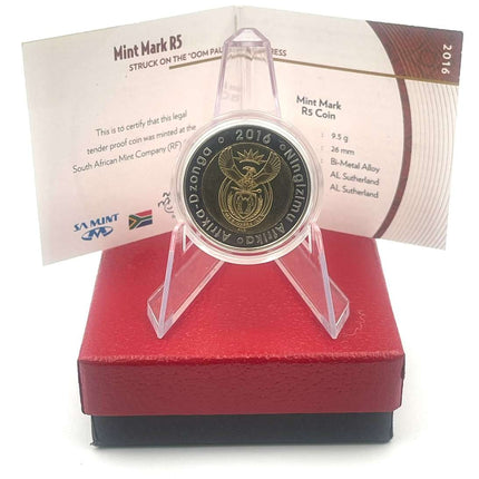 2016 Oom Paul Mintmark R5 *** Mintage ONLY 392 *** With Certificate in original box