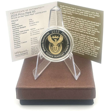2023 Oom Paul Mintmark R5 With Certificate in original box