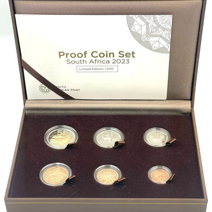 2023 South Africa Proof Coin Set in original mint box