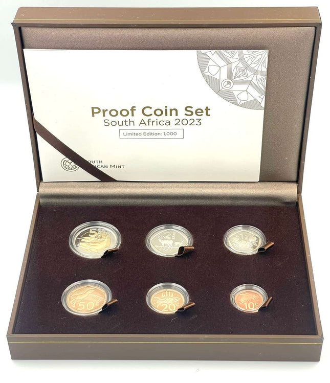 2023 South Africa Proof Coin Set in original mint box