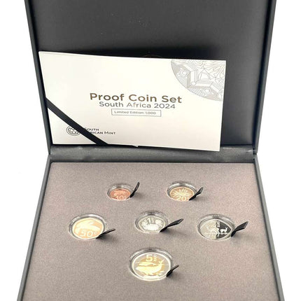 2024 South Africa Proof Coin Set in original mint box