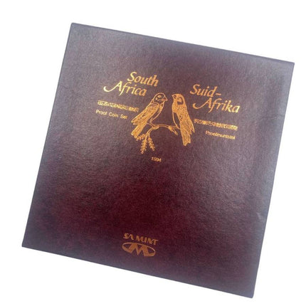 1994 South Africa Sparrow Proof Coin Set  in original mint box **Mintage ONLY 5804**