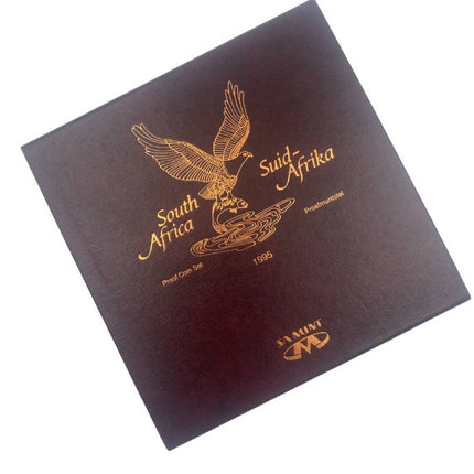 1995 South Africa Fish Eagle Proof Coin Set in original mint box **Mintage ONLY 5816**