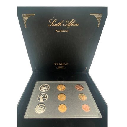 1997 South Africa Arum Lily Proof Coin Set in original mint box **Mintage ONLY 3596**