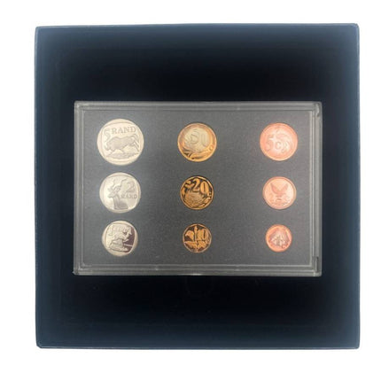 1999 South Africa Proof Coin Set in original mint box **Mintage ONLY 3774**