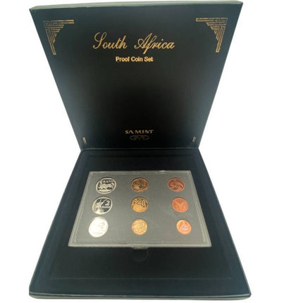 1999 South Africa Proof Coin Set in original mint box **Mintage ONLY 3774**
