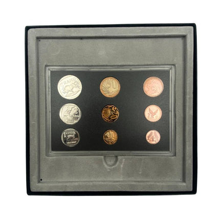 2000 South Africa Proof Coin Set in original mint box **Mintage ONLY 3703**