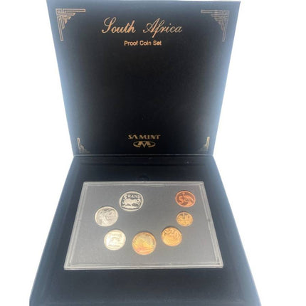 2003 South Africa Proof Coin Set in original mint box **Mintage ONLY 2356**