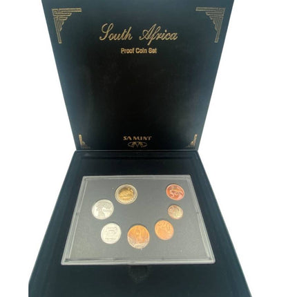 2004 South Africa Proof Coin Set in original mint box **Mintage ONLY 1935**