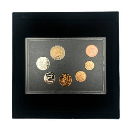 2005 South Africa Proof Coin Set in original mint box **Mintage ONLY 1944**
