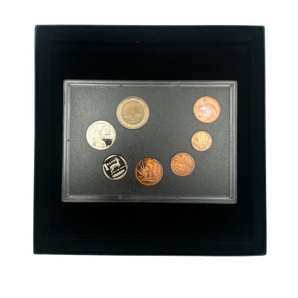 2007 South Africa Proof Coin Set in original mint box **Mintage ONLY 1280**