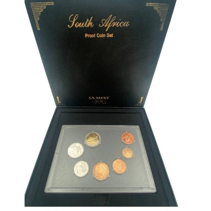 2008 South Africa Proof Coin Set in original mint box ***Mintage ONLY 1563***