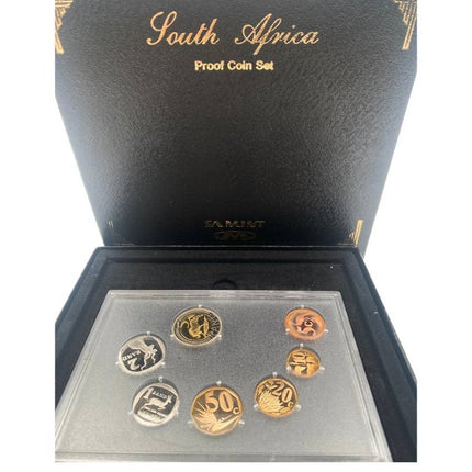 2009 South Africa Proof Coin Set in original mint box **Mintage ONLY 757**
