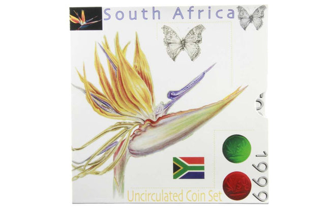 1999 South Africa (UNC) Uncirculated Mint Set * **Mintage ONLY 5,525**