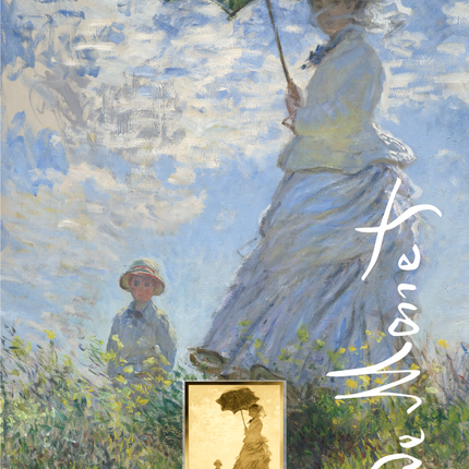 Claude Monet Artwork Woman with a Parasol - Madame Monet and Her Son Gold Coincard