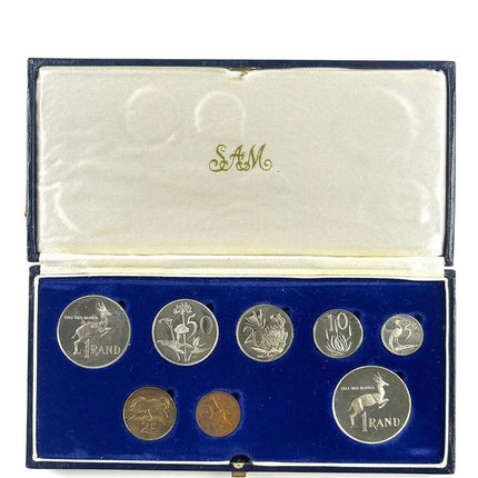 1984 South Africa Proof Coin Set **Mintage ONLY 11250**