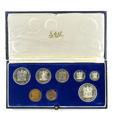 1984 South Africa Proof Coin Set **Mintage ONLY 11250**