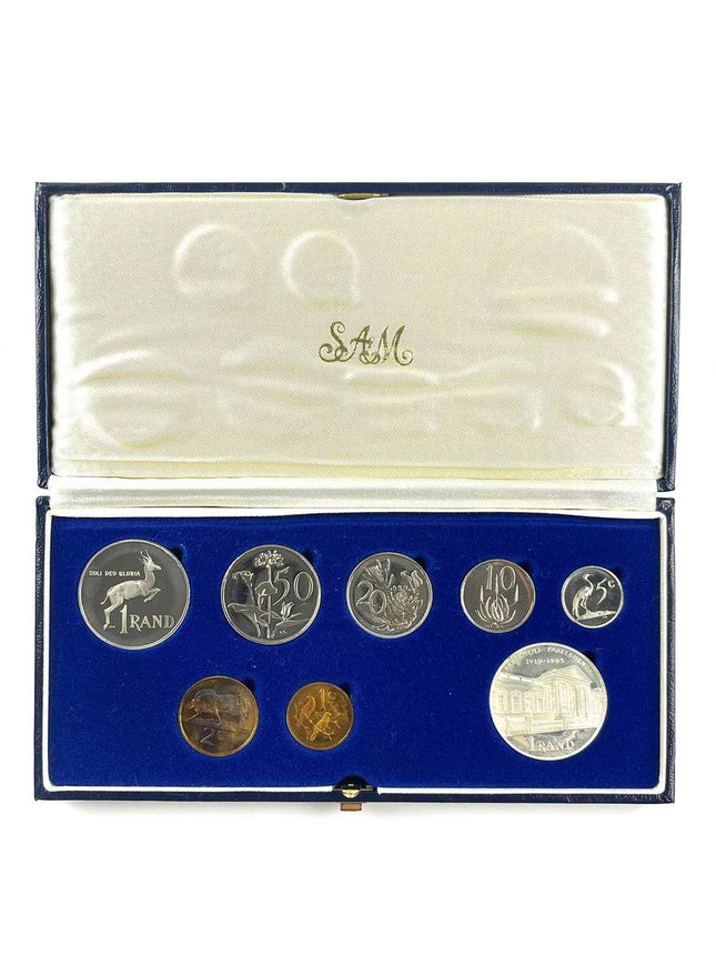 1985 South Africa Proof Coin Set **Mintage ONLY 9859**