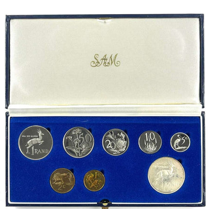 1989 South Africa Proof Coin Set **Mintage ONLY 9571**