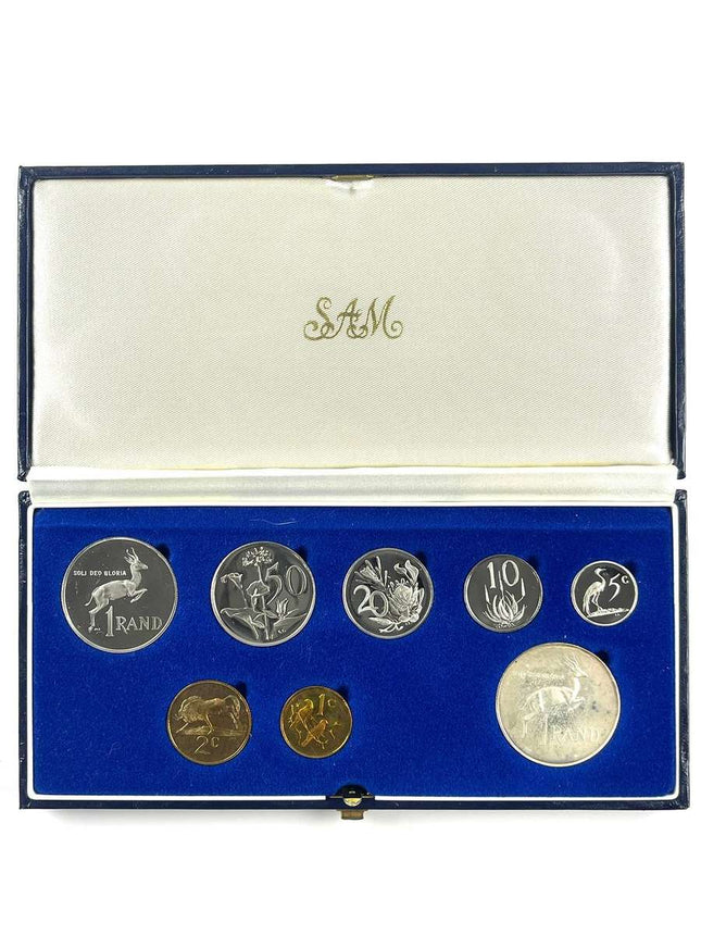 1989 South Africa Proof Coin Set **Mintage ONLY 9571**