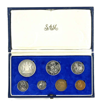 1969 South Africa Proof Coin Set **Mintage ONLY 5000**