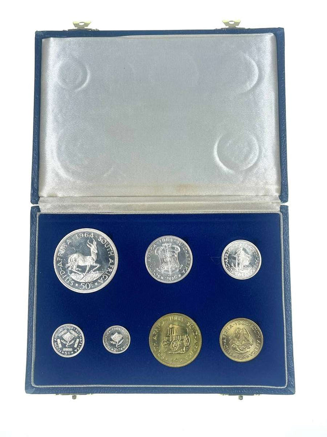 1964 South Africa Proof Coin Set **Mintage ONLY 13000**