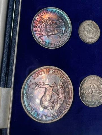 1953 South Africa Union Proof Coin Set in original mint box **Mintage ONLY 2000*
