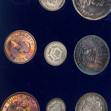1953 South Africa Union Proof Coin Set in original mint box **Mintage ONLY 2000*