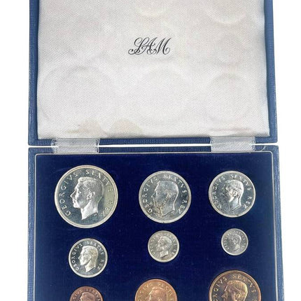 1951 South Africa Union Proof Coin Set in original mint box **Mintage ONLY 2000*