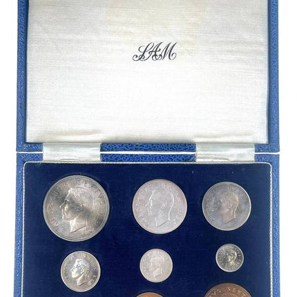 1948 South Africa Union Proof Coin Set in original mint box **Mintage ONLY 1120*