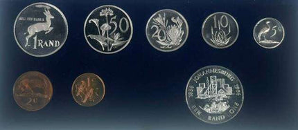 1986 South Africa Proof Coin Set **Mintage ONLY 7000**