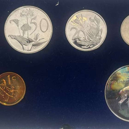 1988 South Africa Proof Coin Set **Mintage ONLY 7250**