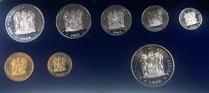 1988 South Africa Proof Coin Set **Mintage ONLY 7250**