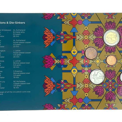 2020 South Africa (UNC) Uncirculated Mint Pack Set **Mintage ONLY 497**