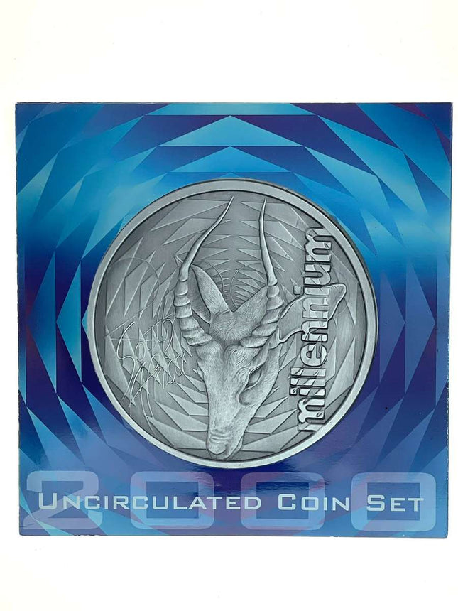 2000 South Africa (UNC) Uncirculated Mint Pack Set - Old Coat of Arms **Mintage ONLY 7767**