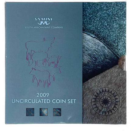 2009 South Africa (UNC) Uncirculated Mint Pack Set **Mintage ONLY 767**